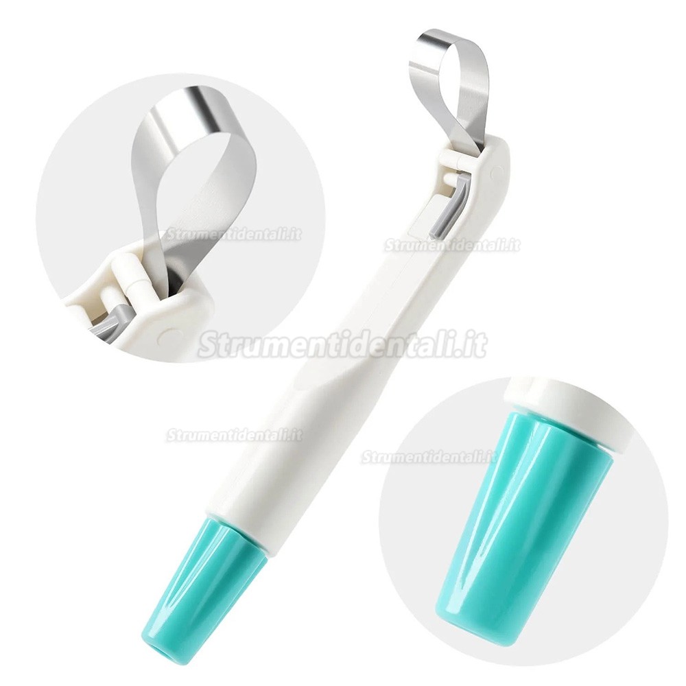 10 pezzi di matrice trasparente per il contorno dentale, strumento di contorno prossimale regolabile 6 mm/4,5 mm